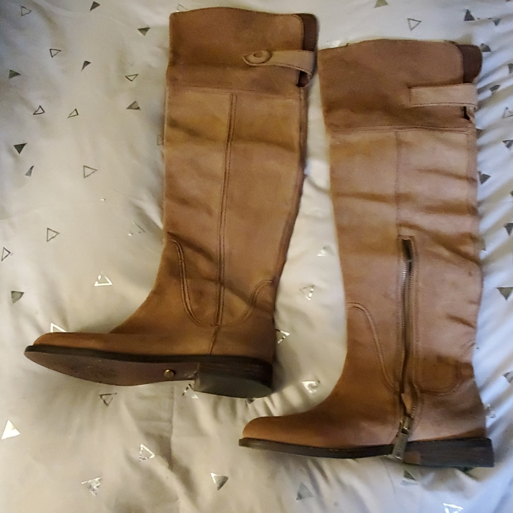 LUCKY BRAND OVER THE KNEE BOOTS